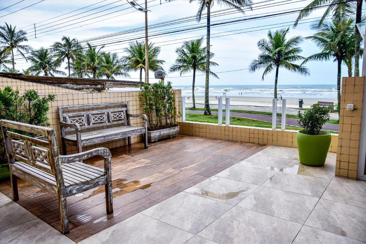 Apto C Wi-Fi A Beira-Mar Na Praia Jardim Real Sp Leilighet Praia Grande  Eksteriør bilde